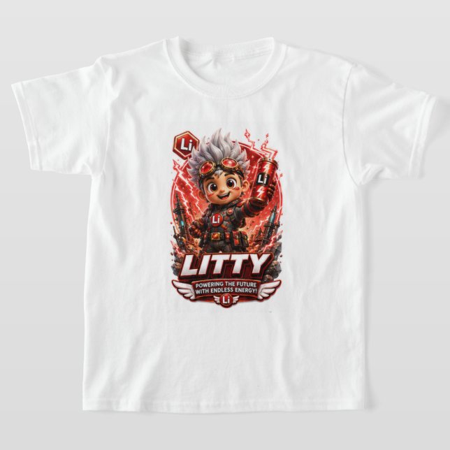  ATOMIVRA Lithium Charakter  T-Shirt (Ablage )