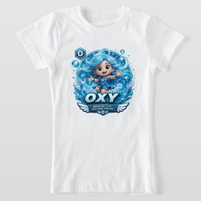 ATOMIVRA Sauerstoff-Charakter  T-Shirt (Ablage )