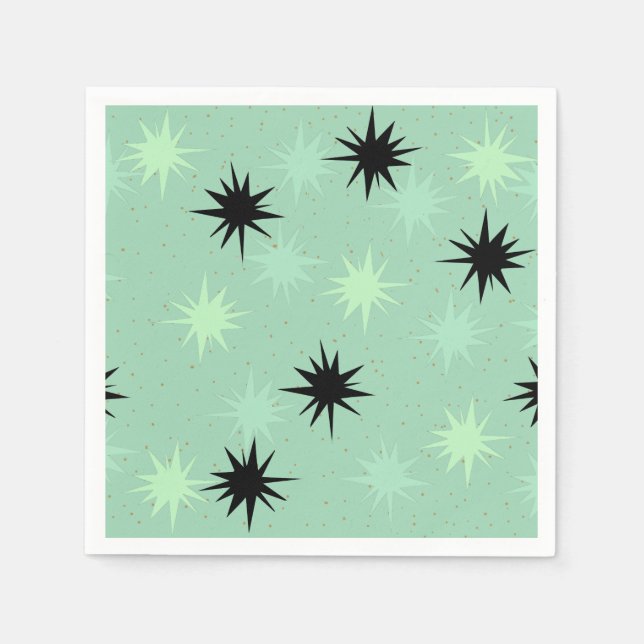 Atomjade Sternexplosionen Paper Napkins Serviette (Vorderseite)