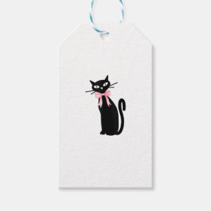 Atomkatze mit rosa Katzenkatze Girly Clean Girl Ki Geschenkanhänger