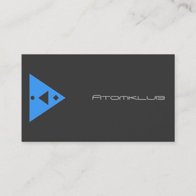Atomklub BC Visitenkarte (Vorderseite)