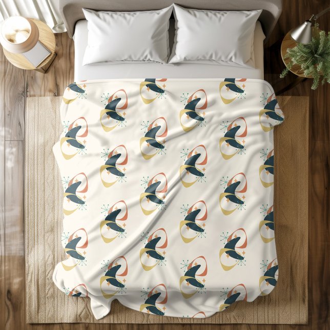 Atomkohle-Gelb aus dem Mittelalter Fleecedecke (Von Creator hochgeladen)