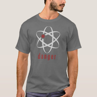 Atomkraft Logo mit Gefahr T-Shirt