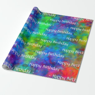 [AtomKrawatten-] Regenbogen-Farbverpackungs-Papier Geschenkpapier