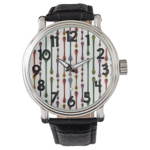 Atomlinien Armbanduhr