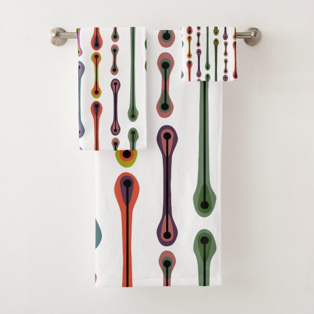 Atomlinien Badhandtuch Set (Insitu)