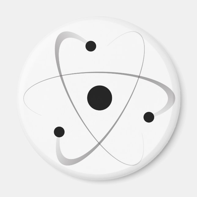 Atommassenstruktur Magnet (Vorne)