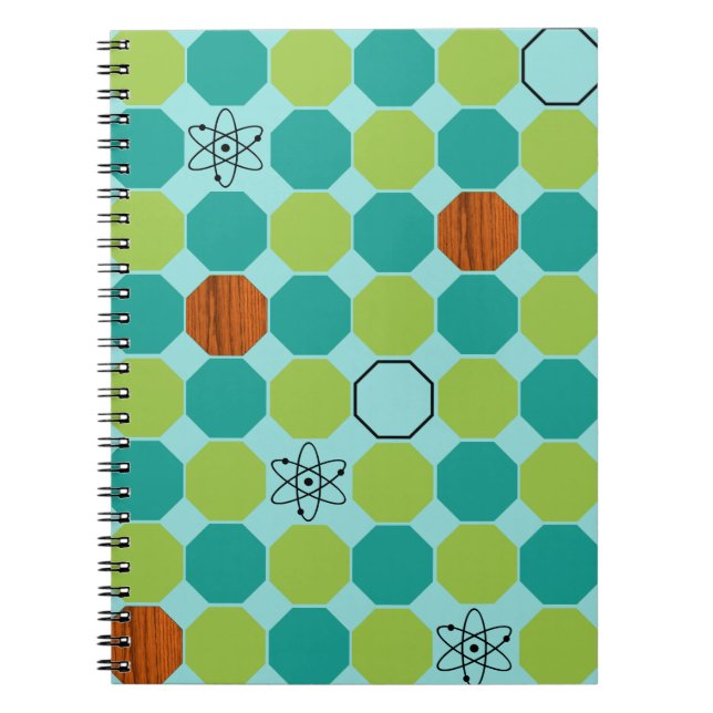 Atomoctagons-Notizbuch Notizblock (Vorderseite)