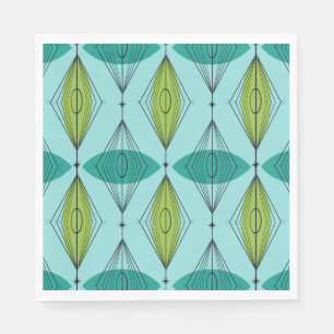 Atomoge und Sternexplosionen Mittagspause Neapel Serviette