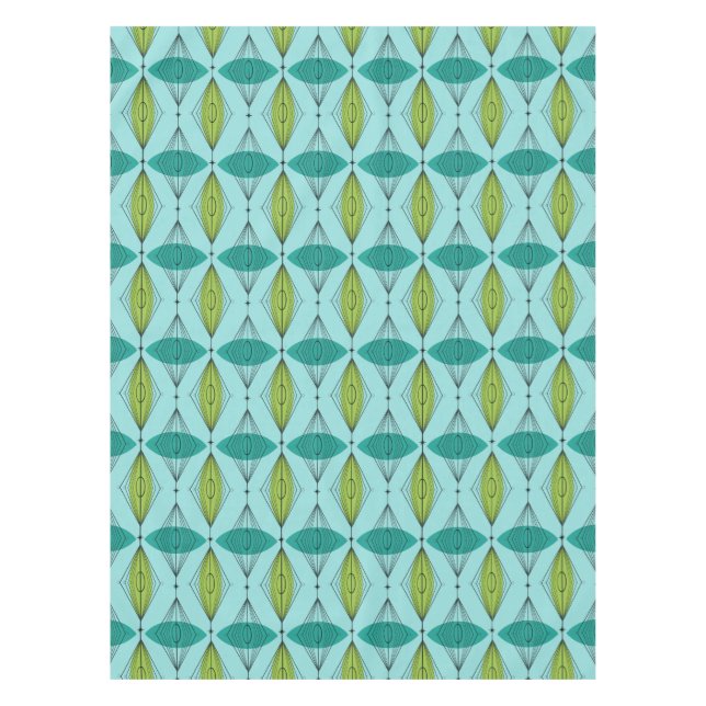 Atomöge und Sternexplosionen Tischdecke (Vorderseite)