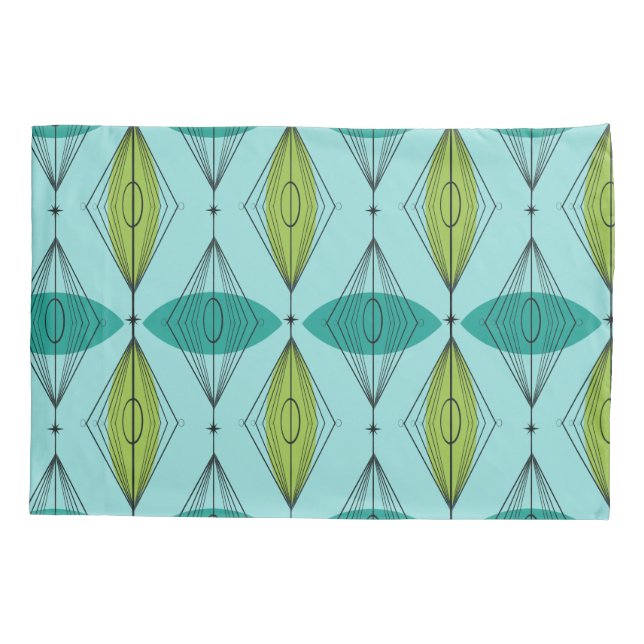 Atomogen und Sternexplosionen Pillowcase Kissenbezug (Rückseite)