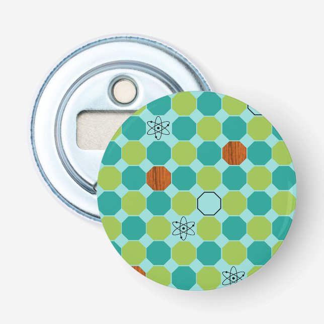 Atomozeane Magnetflaschenöffner Flaschenöffner (Vorderseite)