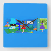 Atompalm Springs Cocktail Party Uhr