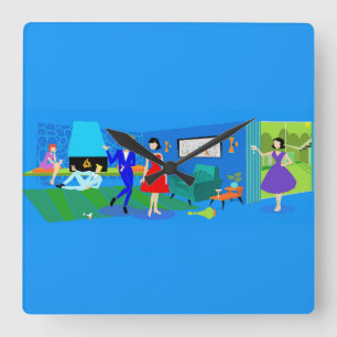 Atompalm Springs Cocktail Party Uhr