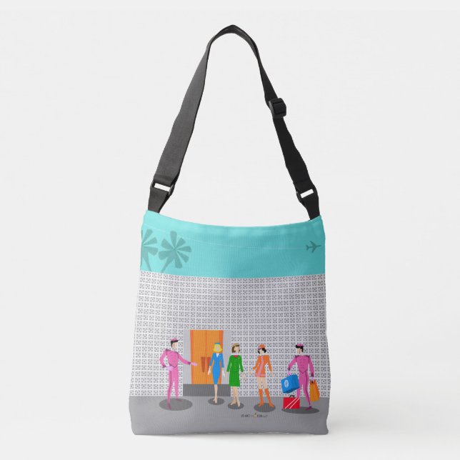 Atompalmsprings Stewardess Party Tasche (Vorderseite)