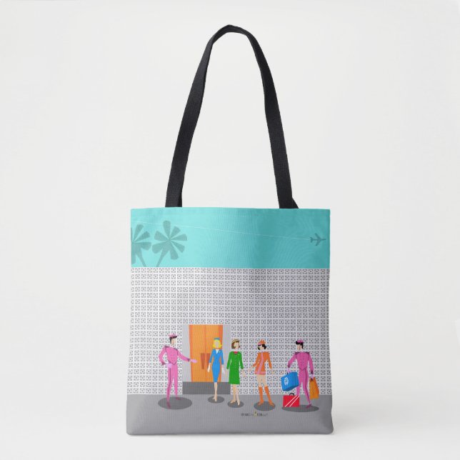 Atompalmsprings Stewardess Party Tasche (Vorderseite)