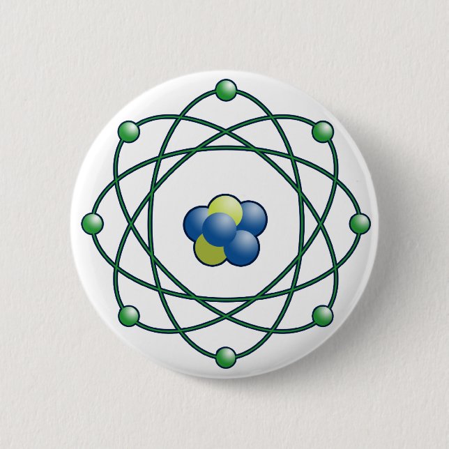 Atompartikel Button (Vorderseite)