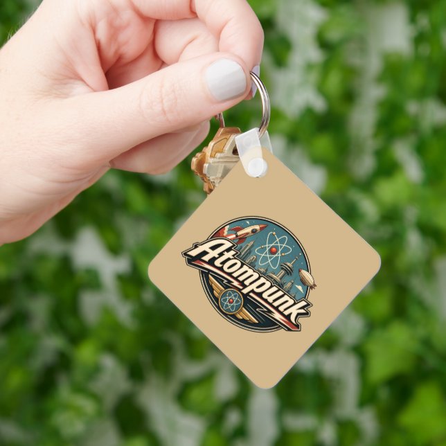 Atompunk Schlüsselanhänger (Hand)