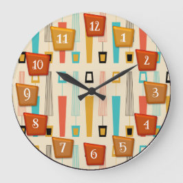 Atomrinne Große Wanduhr