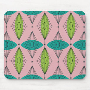 Atomrosa Ogee und Sternexplosion Mousepad