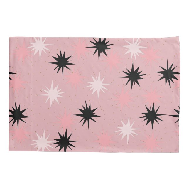 Atomrosa Sternexplosionen Pillowcase Kissenbezug (Rückseite)