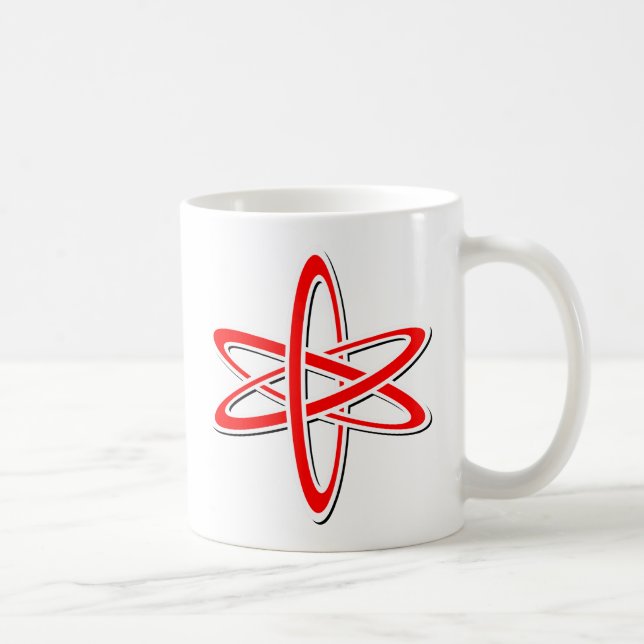 Atomrot Tasse (Rechts)