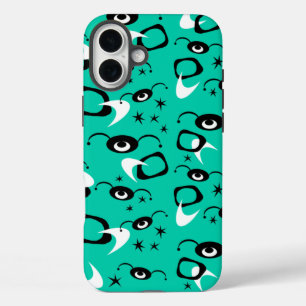 Atomspinnen iPhone 16 Plus Hülle