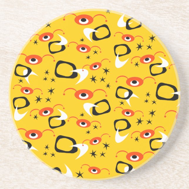 Atomspinnen Getränkeuntersetzer (Vorne)