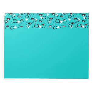 Atomspinnen Notizblock