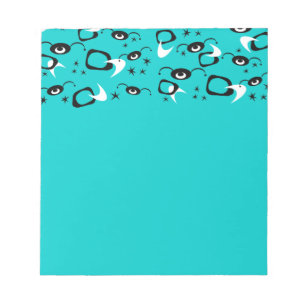 Atomspinnen Notizblock