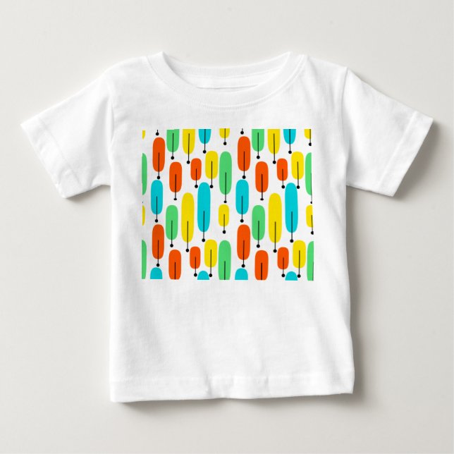 Atomspuren Baby T-shirt (Vorderseite)