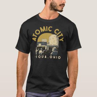 Atomstadt - Piqua, klassischer T - Shirt von Ohio