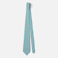 Atomturquoise Dots Neck Tie