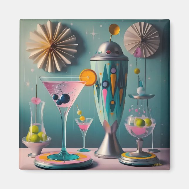 Atomukleumentwicklungszeit aus dem Mittelalter Magnet (Vorne)