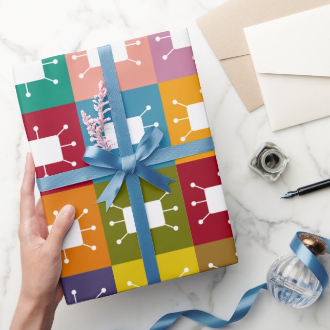 Atomwinkel Geschenkpapier (Schenken)