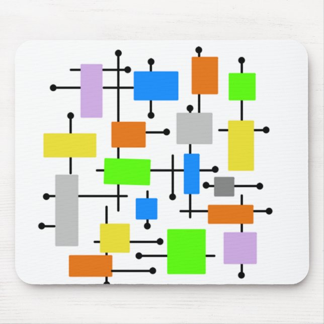 Atomwinkel Mousepad (Vorne)