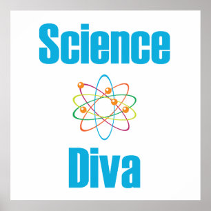 Atomwissenschaft Diva Poster
