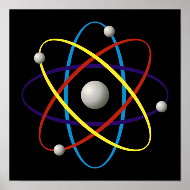 Atomwissenschaft Poster (Vorne)