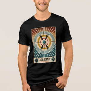 Atomzeitalter aus der Mitte des Jahrhunderts war e Tri-Blend Shirt