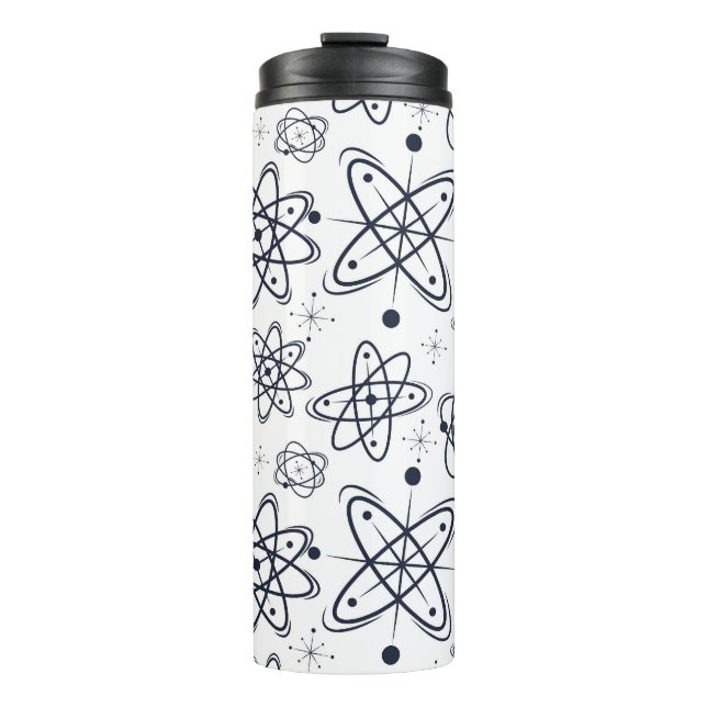 Atomzeitalter: Moderne Muster aus der Mitte des Ja Thermosbecher (Vorderseite)