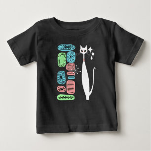 Atomzeitalter Retro Mitte Jahrhundert Moderne Cool Baby T-shirt