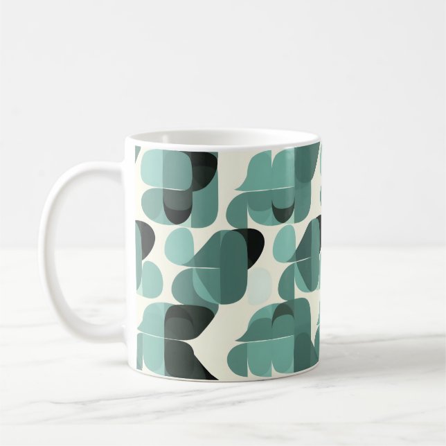 Atomzeitalter Vintag MCM Mitte Jahrhundert Moderne Kaffeetasse (Links)