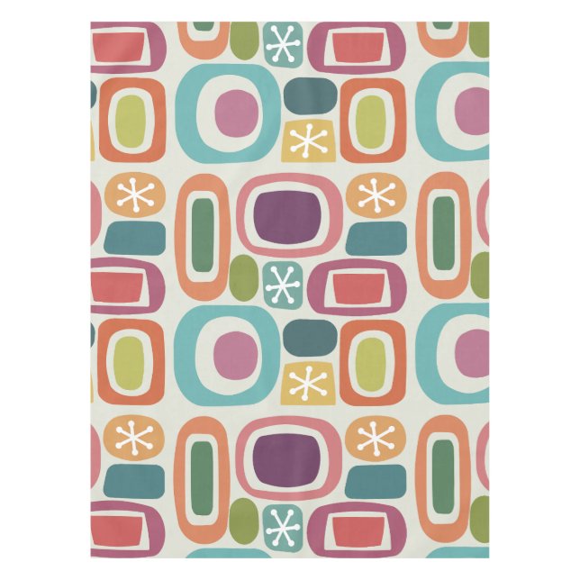 Atomzeitfieldstones farbig tischdecke (Vorderseite)