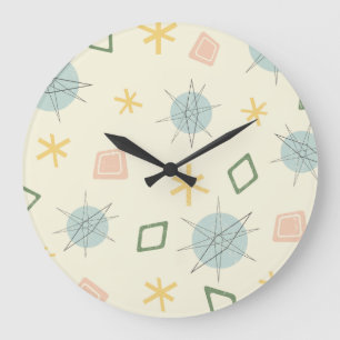 Atomzeitkunst Große Wanduhr