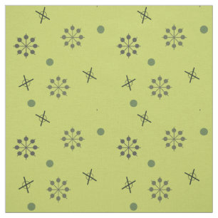 Atomzeitsputnik-Sternexplosionen Chartreuse Stoff