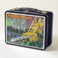Atomzug doppelseitige Lunchbox