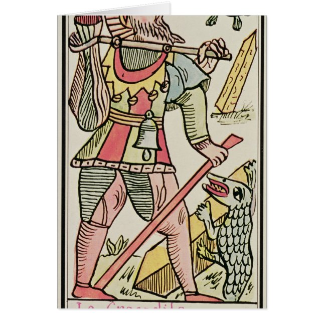 Atonement, Tarotkarte, französisch (Vorne)