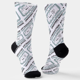 ATP-Produktion läuft innerhalb des Mitochondriums Socken