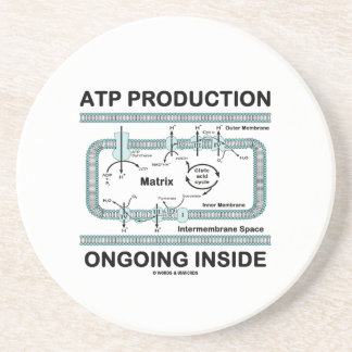 Atp-Produktions-laufendes Innere (Mitochondrion) Getränkeuntersetzer