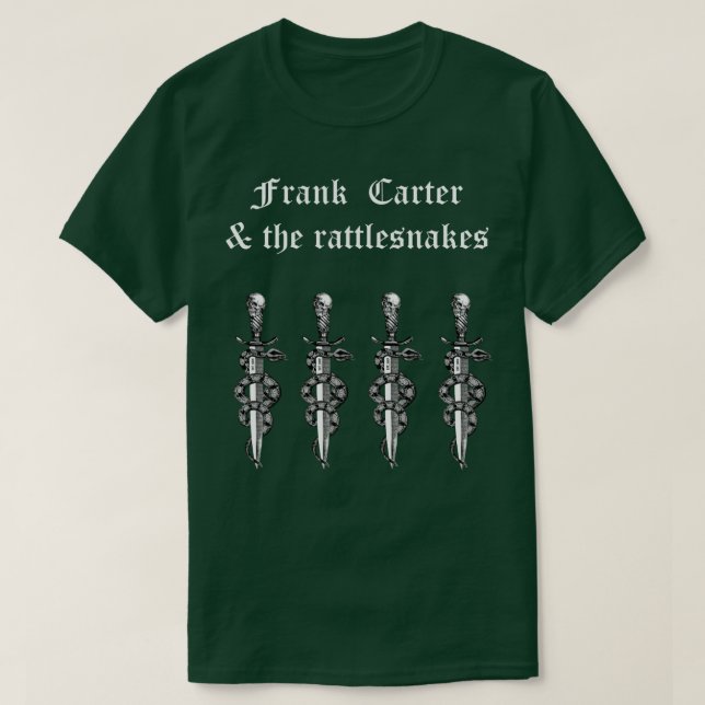 ATR Schlange und Dagger T-Shirt (Design vorne)